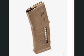 The next-generation PMAG 30 GEN M3 Window is a 30-round 5.56x45 NATO (.223 Remington) polymer magazine for AR15/M4 compatible weapons that features transparent windows to allow rapid visual identification of approximate number of rounds remaining. Along with expanded feature set and compatibility, the GEN M3 Window incorporates new material technology and manufacturing processes for enhanced strength, durability, and reliability to exceed rigorous military performance specifications. Our windowed flagship GEN M3 magazine. -SITED FROM MAGPUL.COM