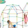 TecBoss Construction Fort Set 110 PC Age 3+ Brand New In Box