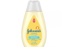 * Johnson's Head-to-Toe Baby Wash and Shampoo in a TSA-compliant travel-sized bottle * Gently cleanses your newborn baby's sensitive skin and hair with an ultra-mild formula * Sulfate-free body wash maintains your baby's natural skin moisture barrier * Over 90% of the ingredients in this gentle baby wash & shampoo are of natural origin * Hypoallergenic and free of harsh fragrances, parabens, phthalates, sulfates, and dyes * Johnson's No More Tears tear-free formula is as gentle to the eyes as pure water * This gentle baby wash is pediatrician-tested and pH-balanced to baby skin * To use, apply the gentle wash & shampoo to your baby with warm water, lather & rinse Each bottle is 3.4 Fluid Ounces - Travel Size